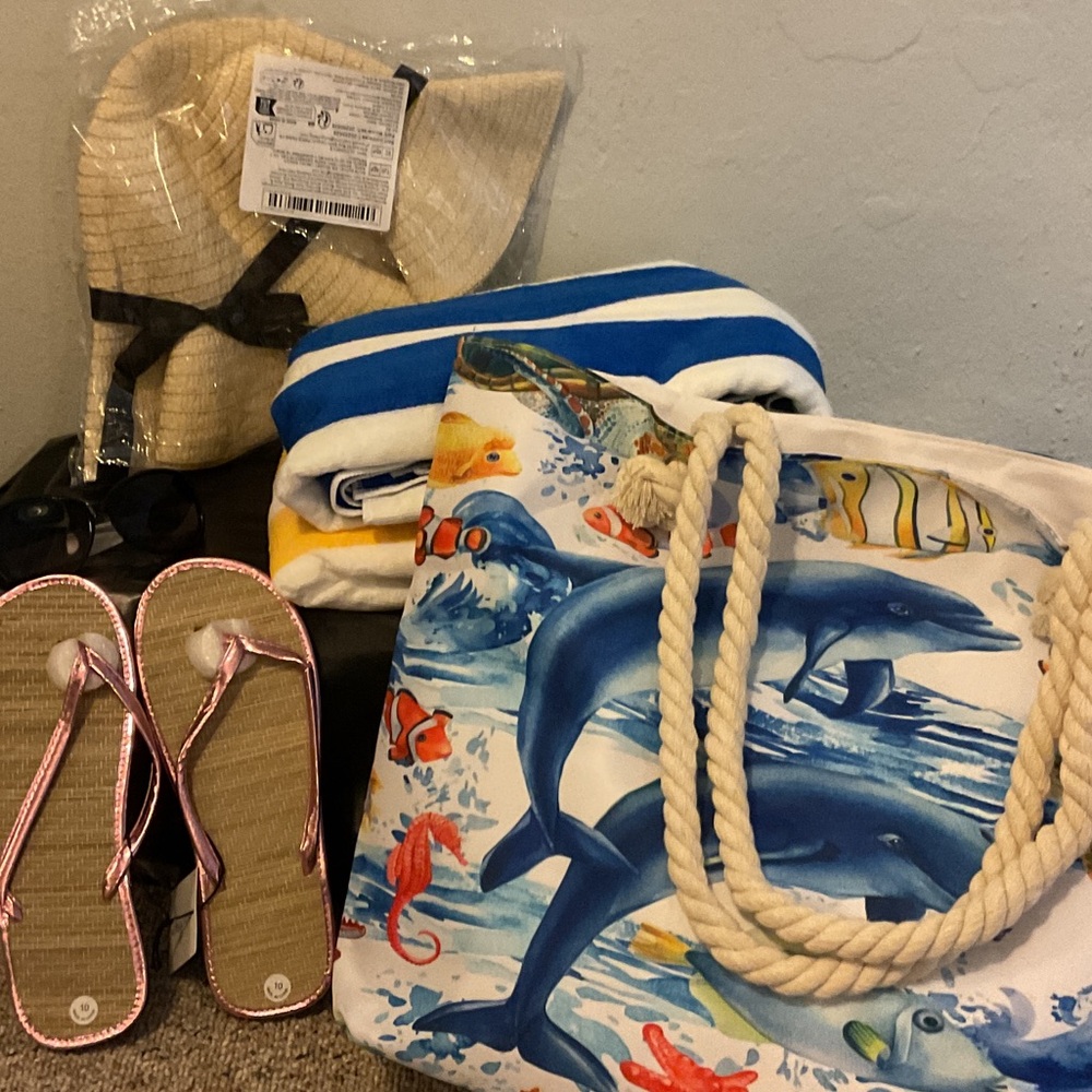 Dolphin Beach Tote Bundle
